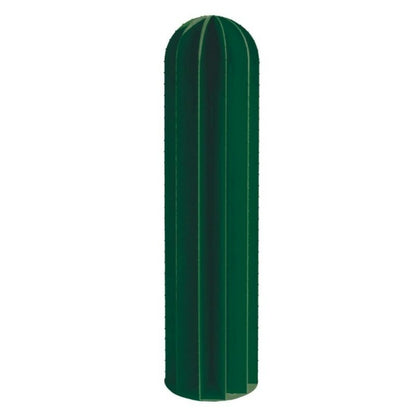  Cactus Métal Droit - Vert Foncé 100 Cm