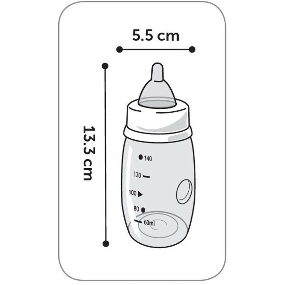 Biberon 140 Ml Avec Accessoire Akela Pour Chien Ou Chat