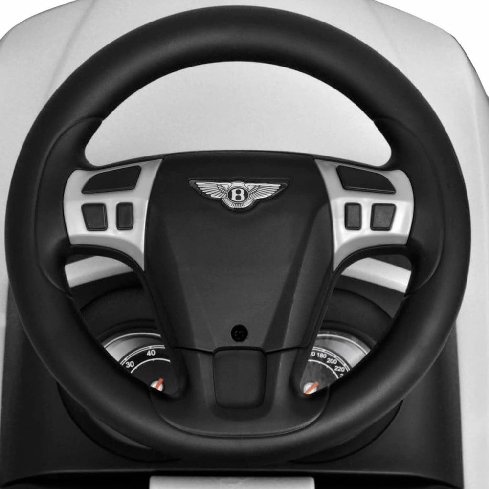 VIDAXL Voiture à Pousser Par Pied Pour Enfants Bentley Blanc