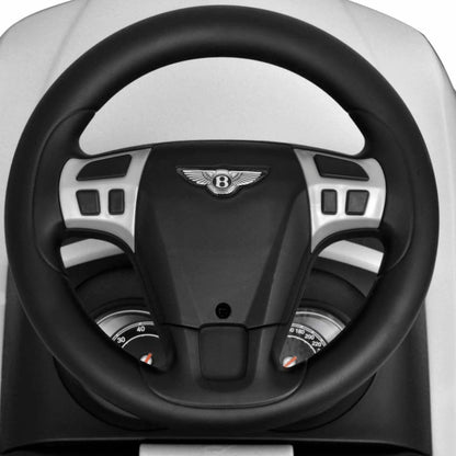 VIDAXL Voiture à Pousser Par Pied Pour Enfants Bentley Blanc