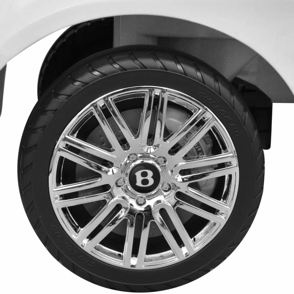 VIDAXL Voiture à Pousser Par Pied Pour Enfants Bentley Blanc