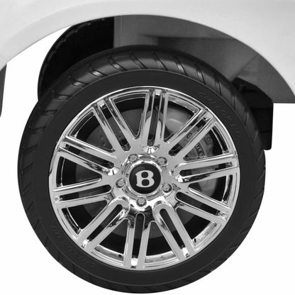 VIDAXL Voiture à Pousser Par Pied Pour Enfants Bentley Blanc