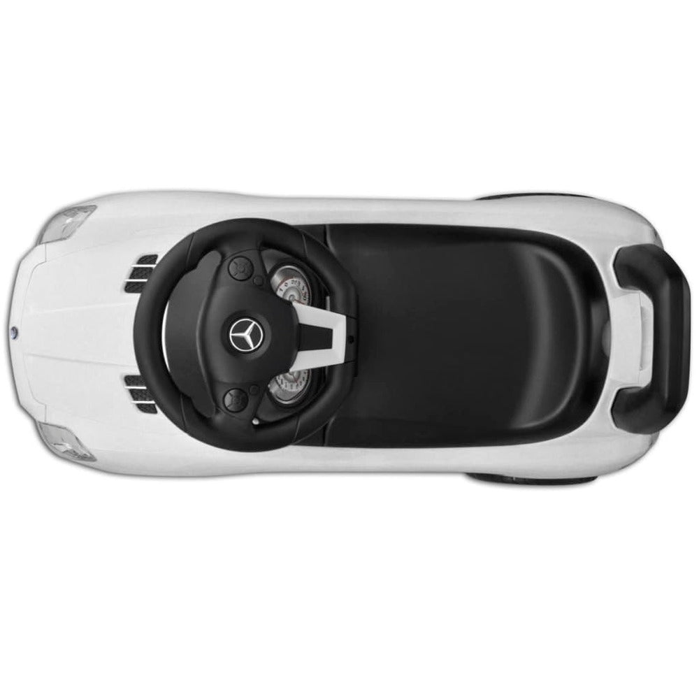 VIDAXL Voiture Blanche Pour Enfants Mercedes Benz