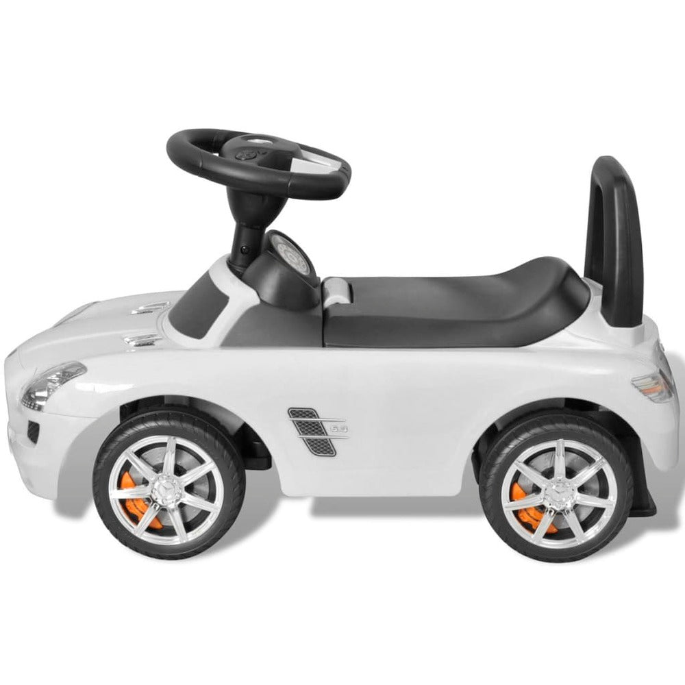 VIDAXL Voiture Blanche Pour Enfants Mercedes Benz