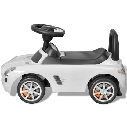 VIDAXL Voiture Blanche Pour Enfants Mercedes Benz