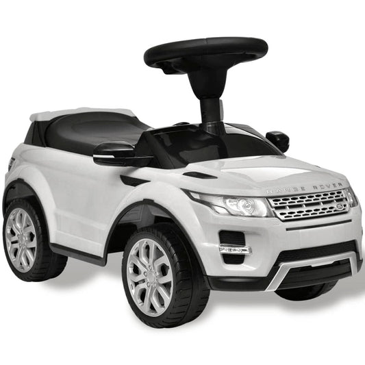 VIDAXL Voiture à Chevaucher Jouet Avec Musique Land Rover 348 Blanc