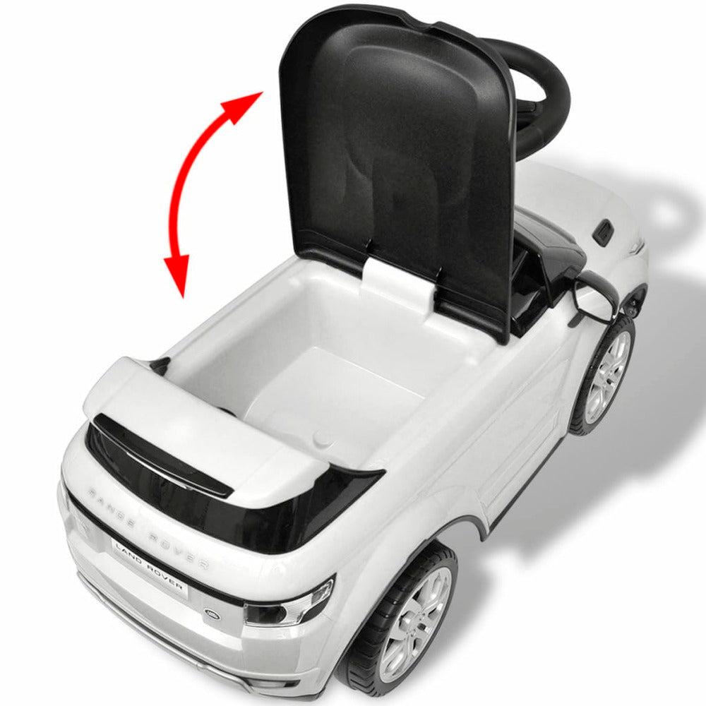 VIDAXL Voiture à Chevaucher Jouet Avec Musique Land Rover 348 Blanc