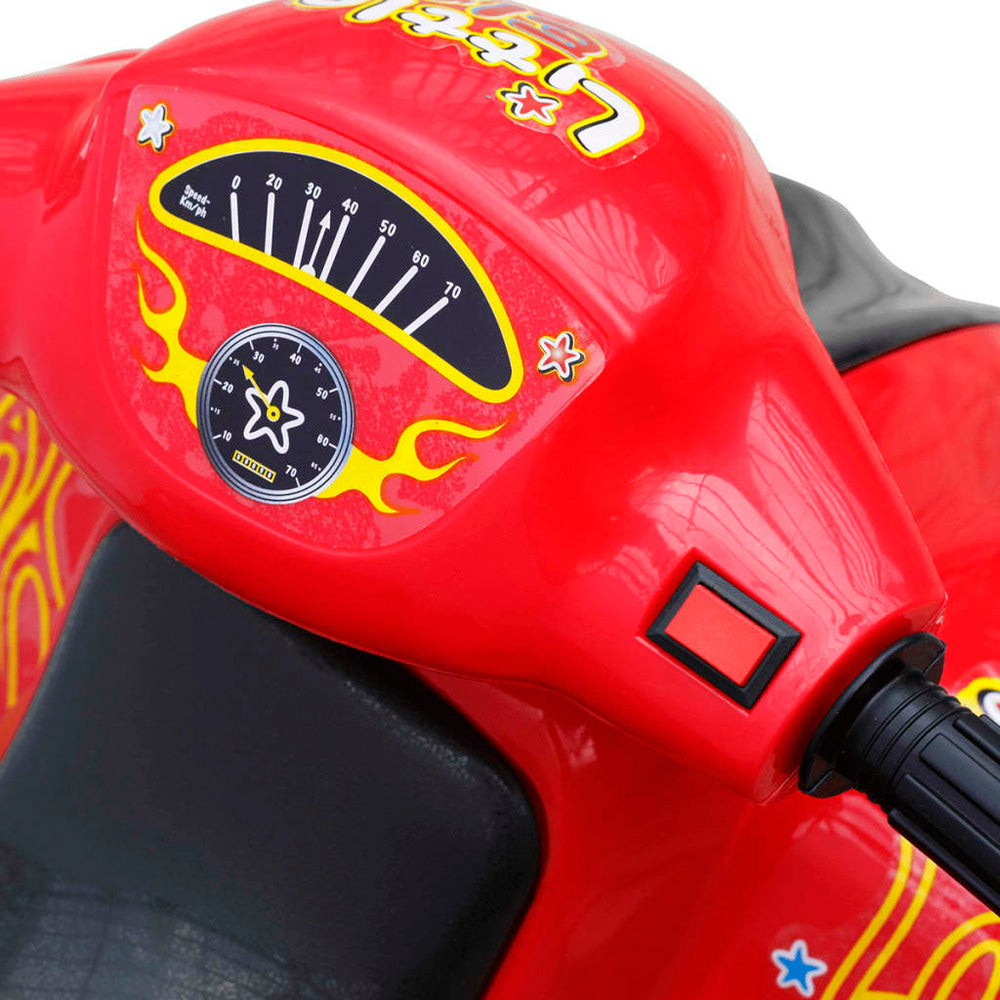 VIDAXL Quad électrique Pour Enfants Rouge Et Noir