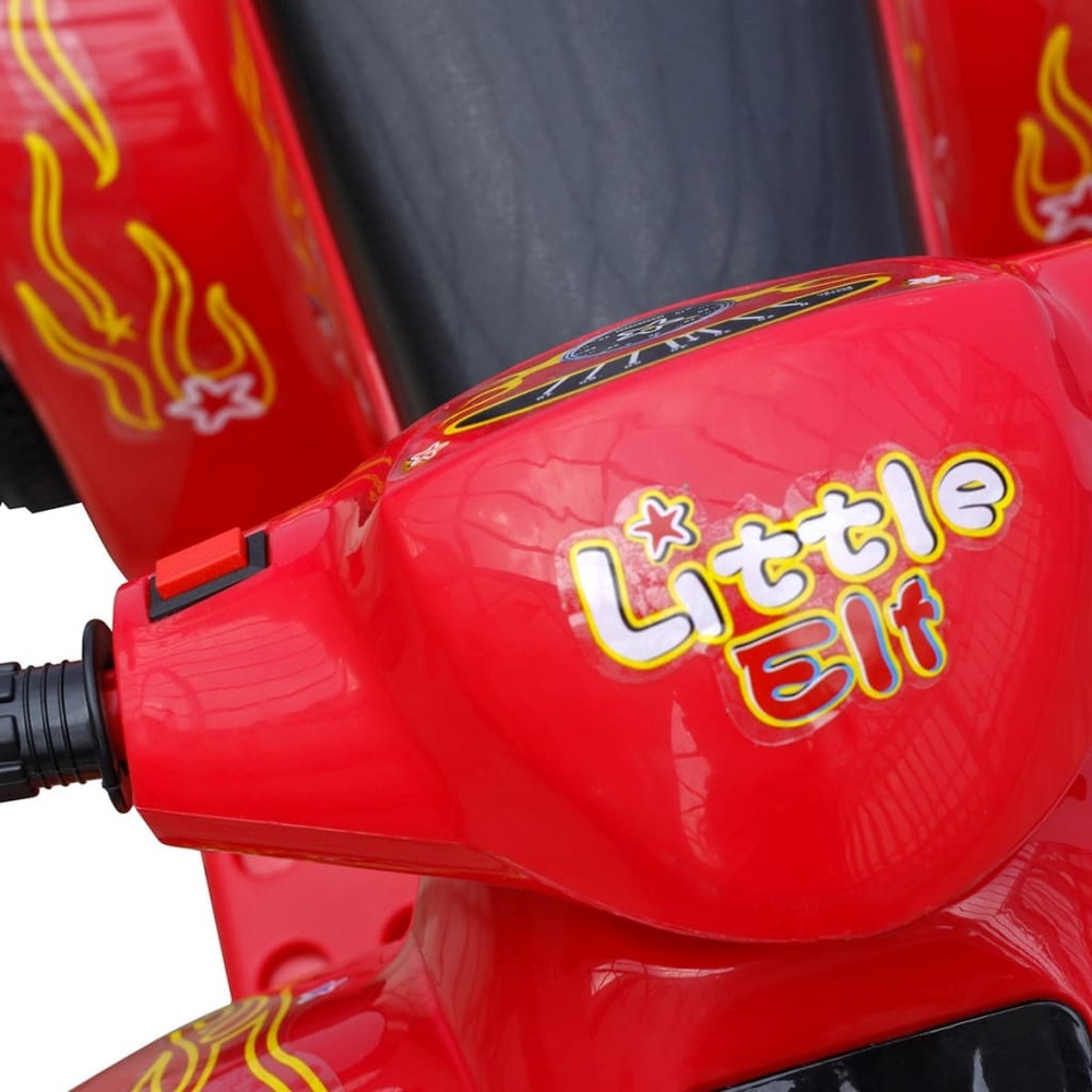 VIDAXL Quad électrique Pour Enfants Rouge Et Noir