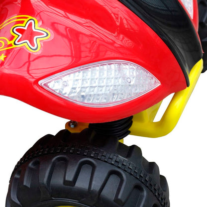 VIDAXL Quad électrique Pour Enfants Rouge Et Noir