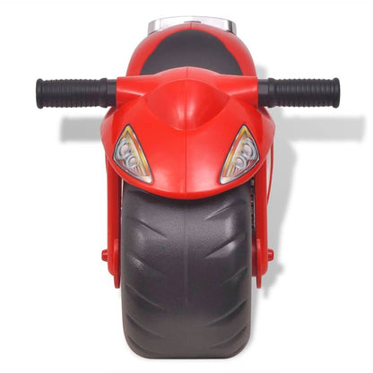 VIDAXL Moto à Chevaucher Enfant Plastique Rouge