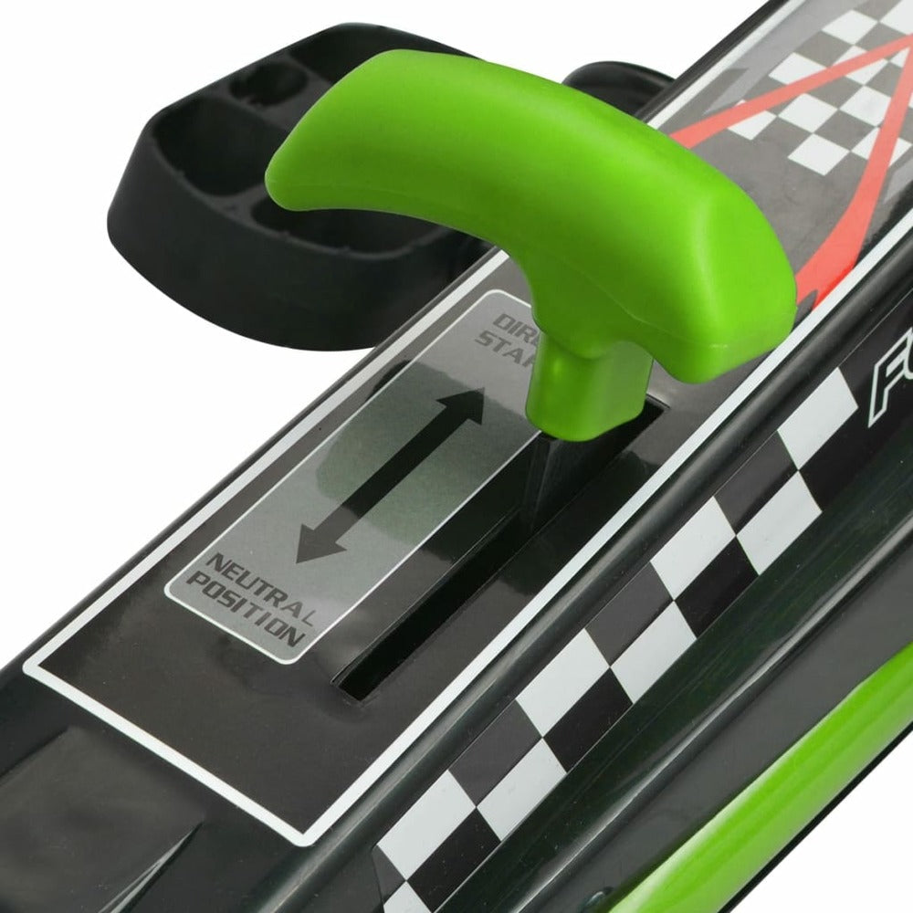 VIDAXL Kart à Pédale Avec Siège Ajustable Vert