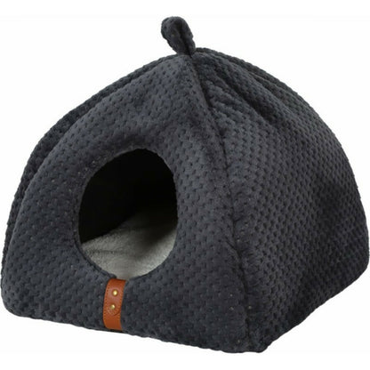  Abri Igloo Paloma Pour Chat. 39x38x32 Cm. Couleur Gris.