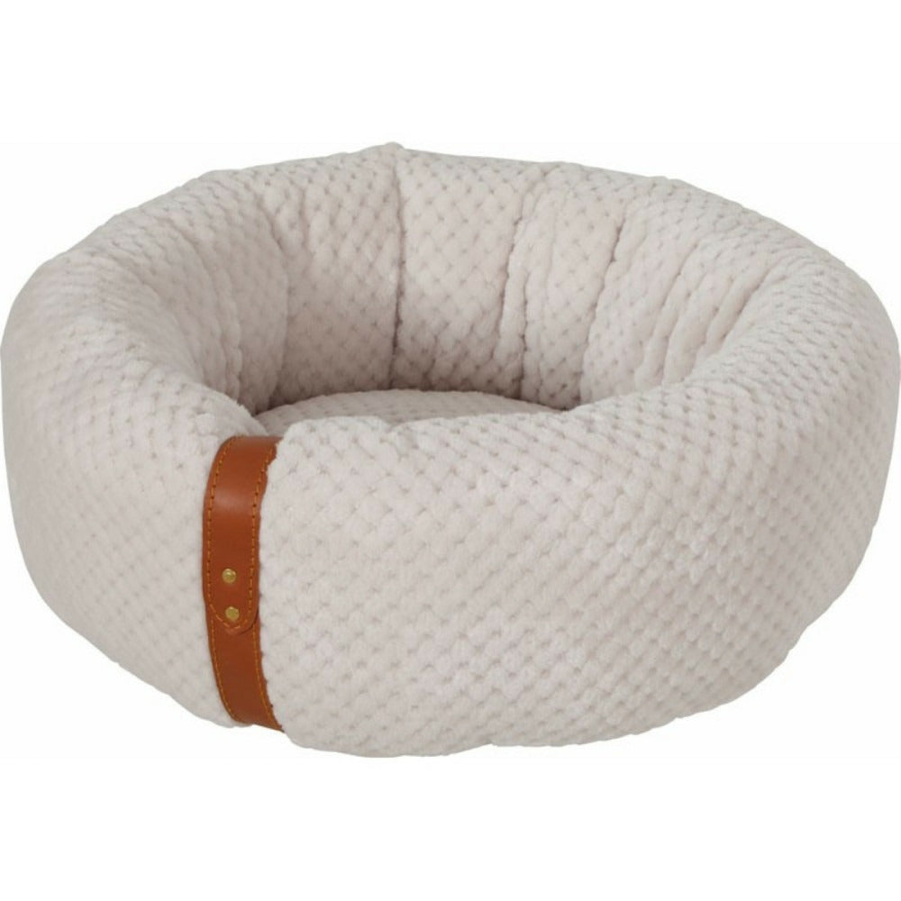  Coussin Rond "paloma" Pour Chat. Couleur Beige. Ø 42 Cm X 19 Cm.