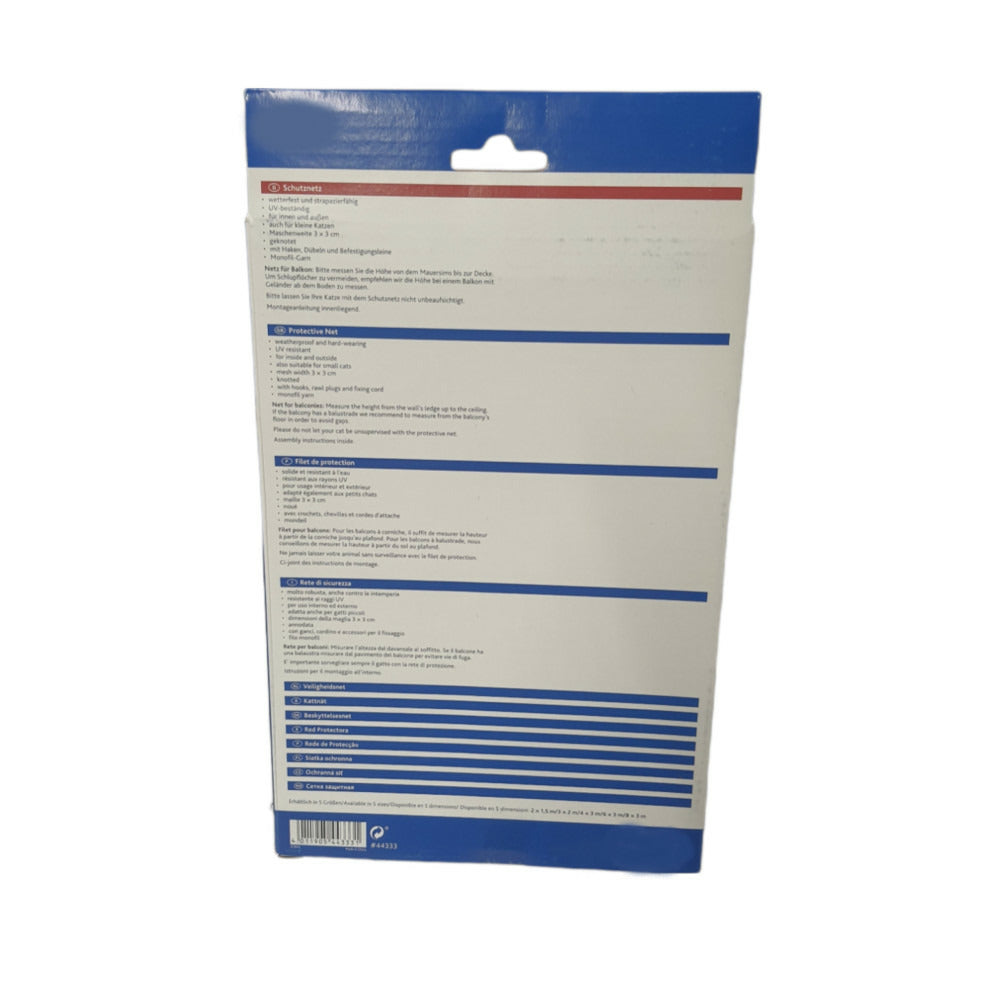  Filet De Protection Pour Fenêtre 6 X 3 Mètres Pour Chat