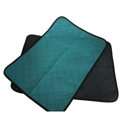  2 Tapis éducateur Lavable Et Réutilisable, M 69 X 41.5 Cm Gris Vert, Pour