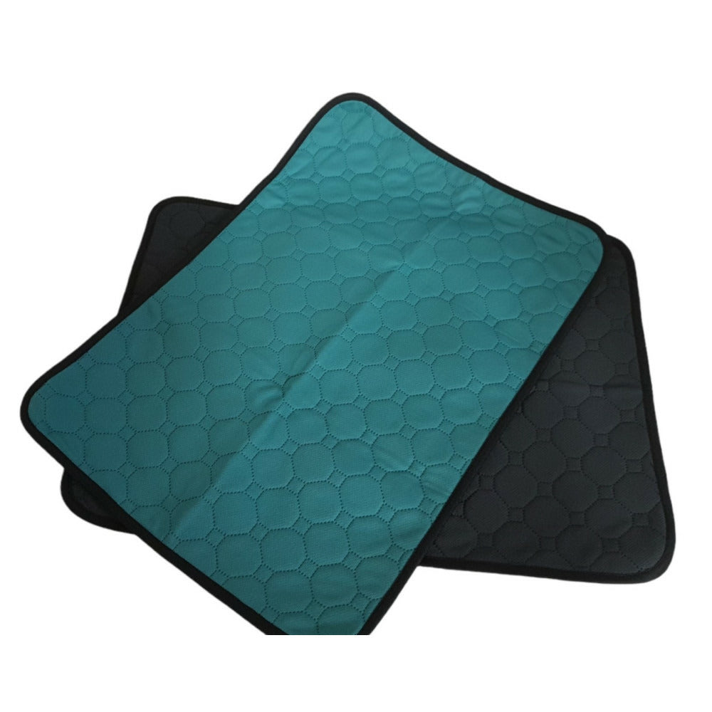  2 Tapis éducateur Lavable Et Réutilisable L 85 X 51 Cm Gris Vert Pour Chie