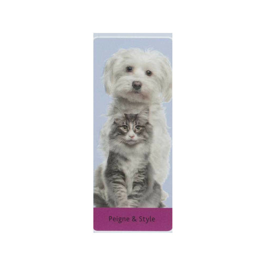  Peigne, Adoucit Le Pelage Dents Fines Longueur 22cm Chien