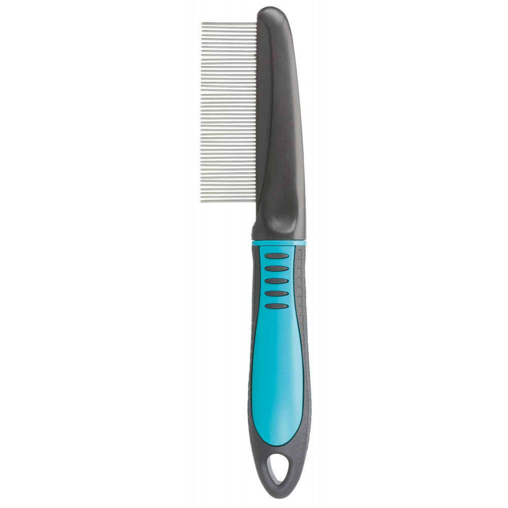  Peigne, Adoucit Le Pelage Dents Fines Longueur 22cm Chien