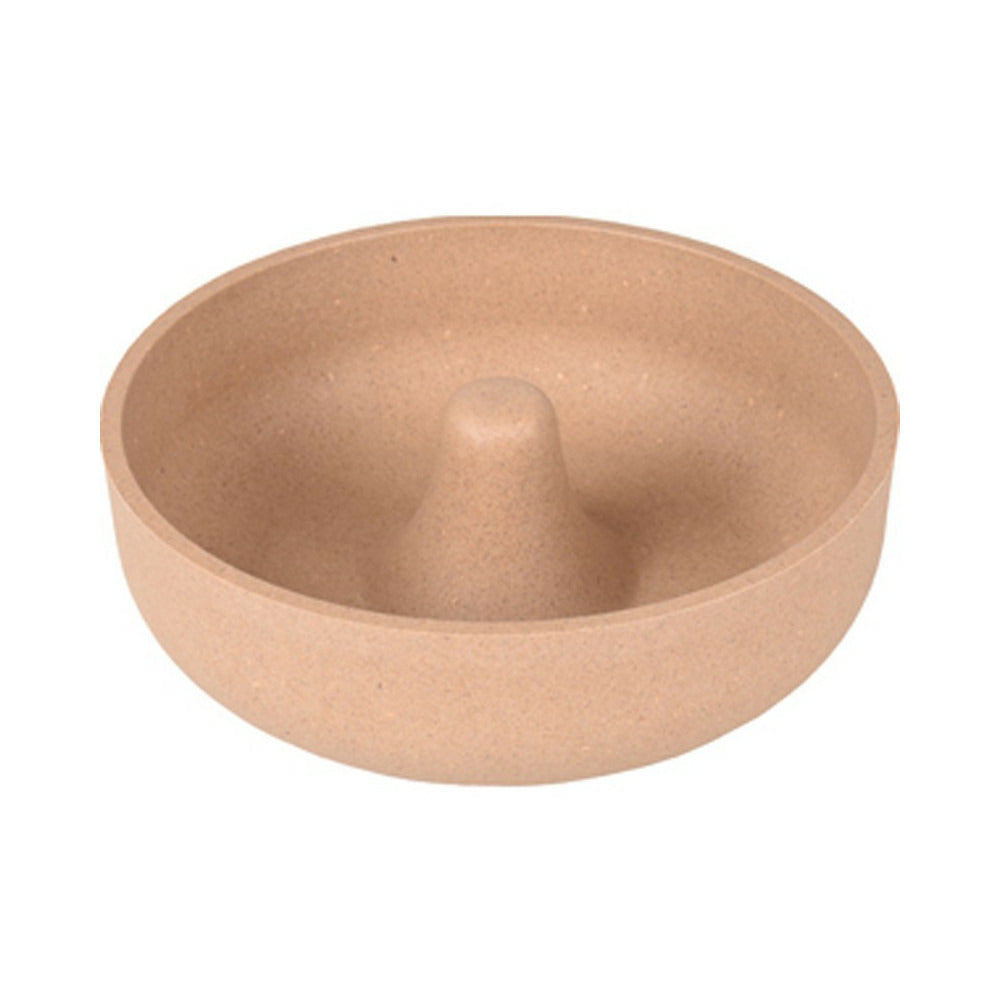  Gamelle 800 Ml Anti Glouton, Rimboé, Anti Dérapant, Taupe, Pour Chien