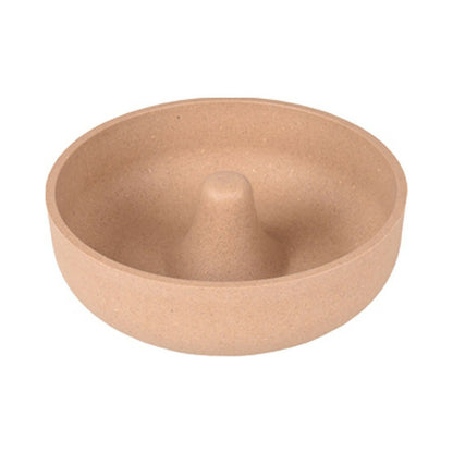  Gamelle 800 Ml Anti Glouton, Rimboé, Anti Dérapant, Taupe, Pour Chien
