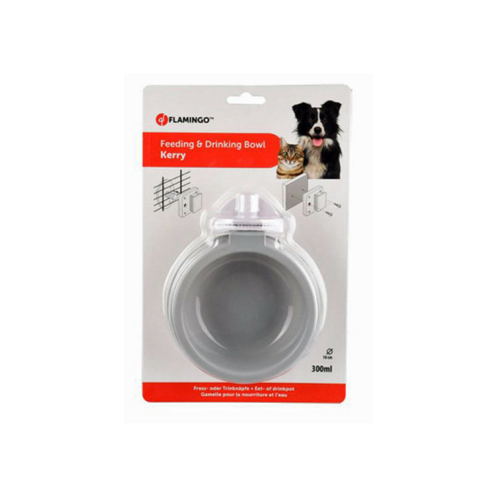  Gamelle Kerry A Fixer ø 10 Cm 300 Ml, Pour Chien Ou Chat.