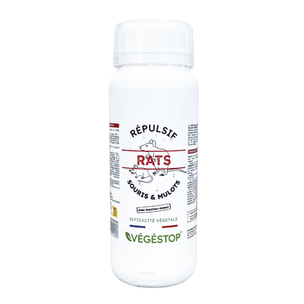  Répulsif Rats, Souris & Mulots - 500 Ml