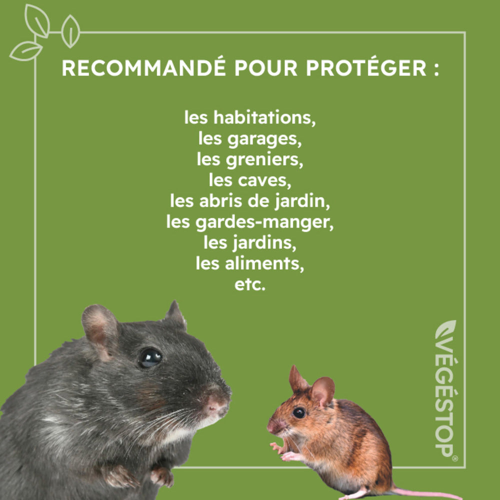  Répulsif Rats, Souris & Mulots - 500 Ml