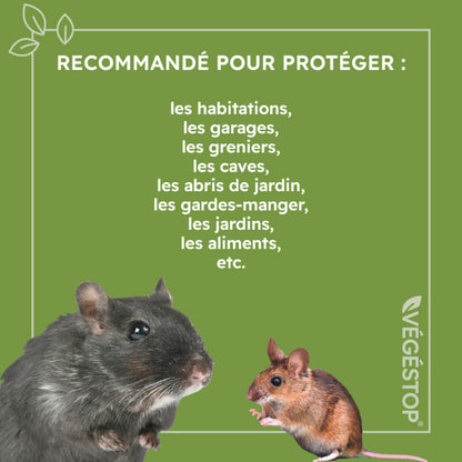  Répulsif Rats, Souris & Mulots - 500 Ml