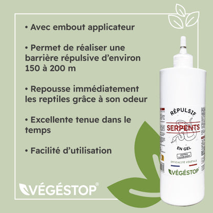  Répulsif Serpents - Gel - 500 Ml