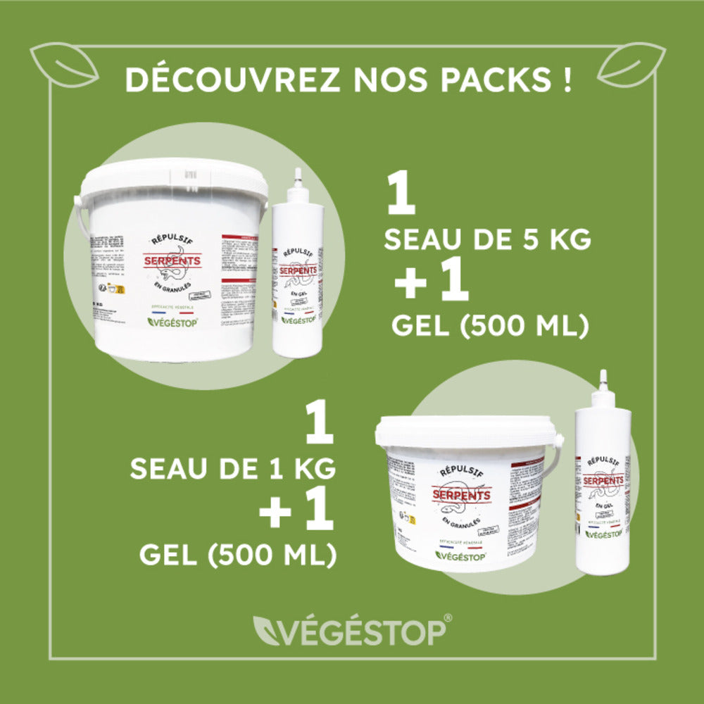  Répulsif Serpents - Gel - 500 Ml