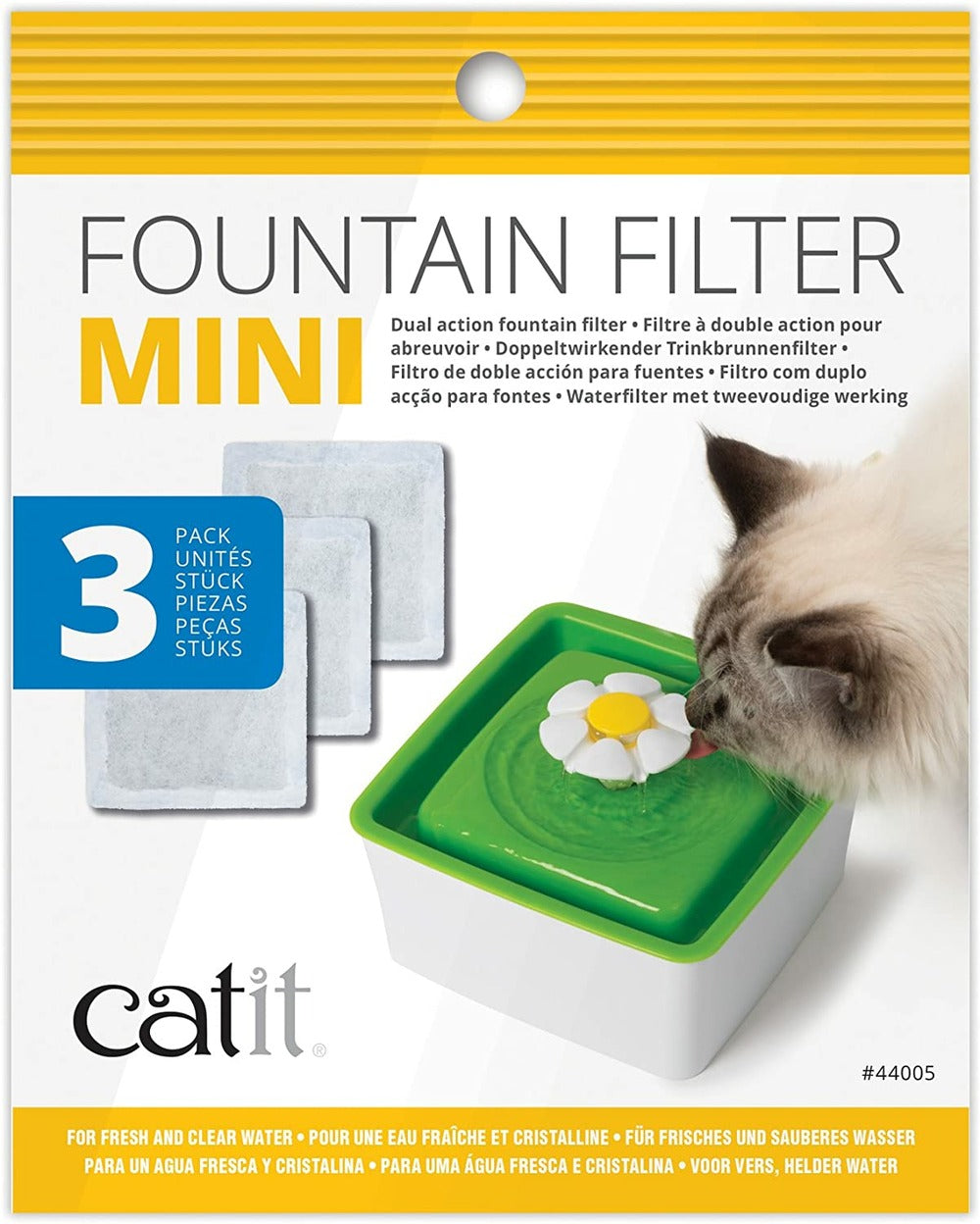 Catit Pack De 3 Filtres Mini Fontaine