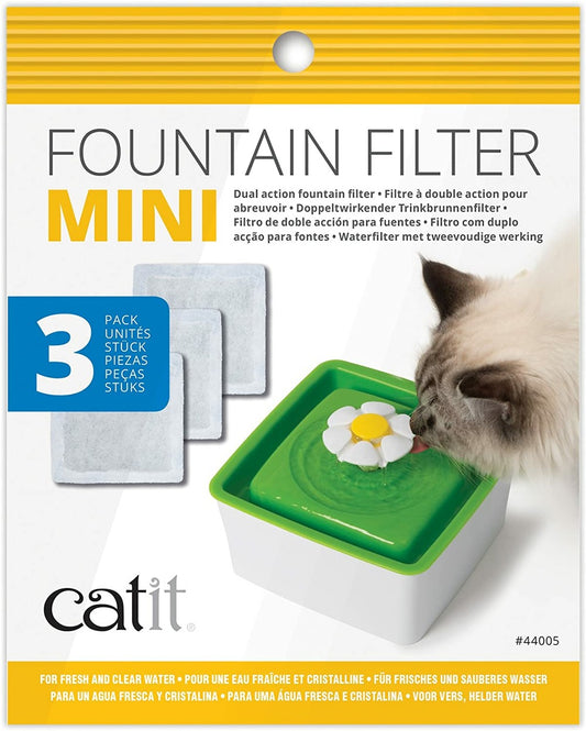 Catit Pack De 3 Filtres Mini Fontaine