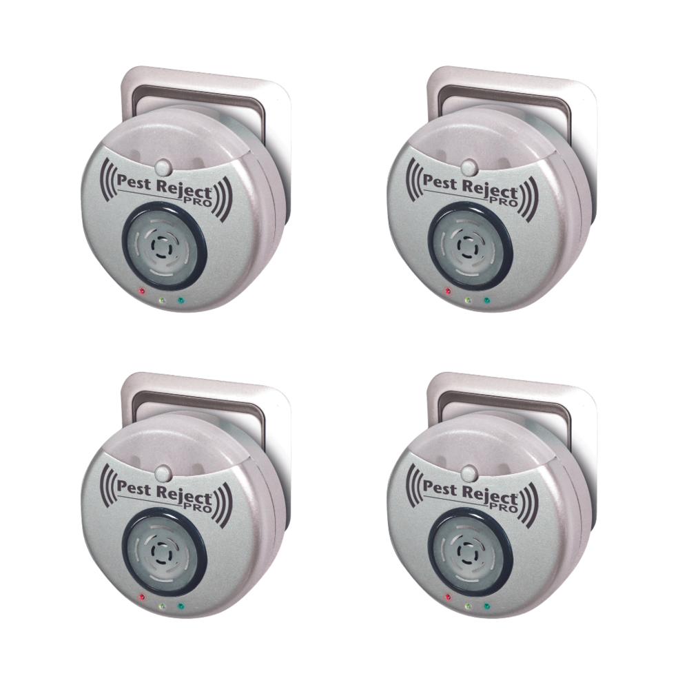  Pest Reject Pro - Lot De 4 - Répulsif Nuisibles Repulse Power