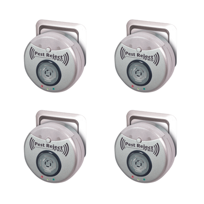  Pest Reject Pro - Lot De 4 - Répulsif Nuisibles Repulse Power