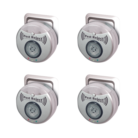  Pest Reject Pro - Lot De 4 - Répulsif Nuisibles Repulse Power