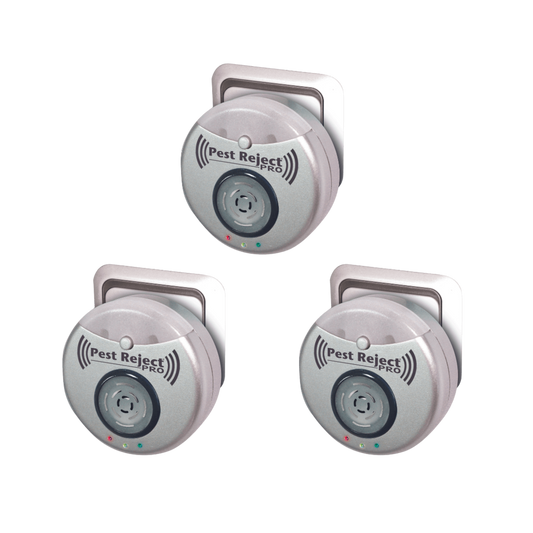  Pest Reject Pro - Lot De 3 - Répulsif Nuisibles Repulse Power