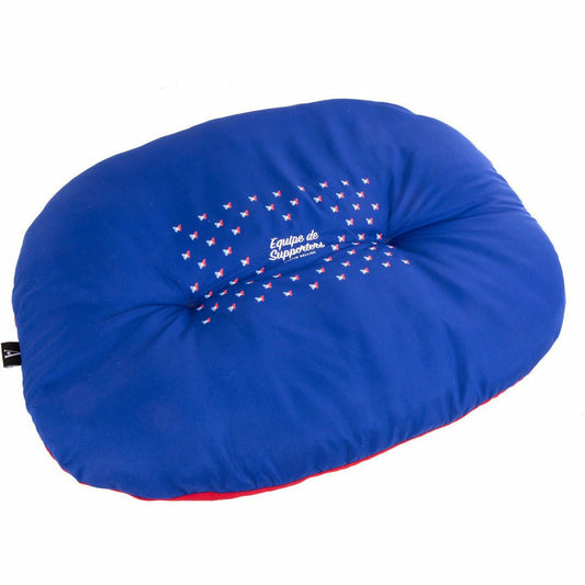 MARTIN SELLIER Coussin Pour Chiens Et Chats - "allez Les Bleus"