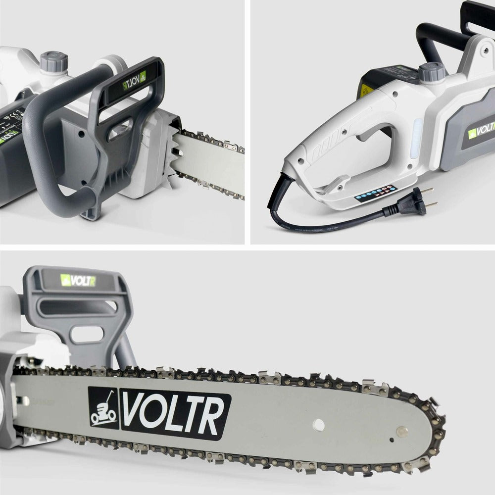  Tronçonneuse électrique Voltr 2000 W 40cm (16“). Élagage. Abattage De Buche. Normes Ce
