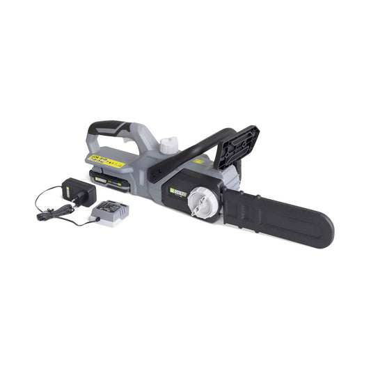  Voltr 20v– Tronçonneuse 25cm (10’’) – Avec Batterie Lithium 2.0ah + Chargeur 20v. Normes Ce