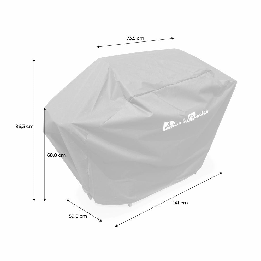  Housse En Polyester Et Pvc Pour Barbecues Au Gaz Albert. Richelieu 3. Treville 6. Bazin 4 Et Bazin 6