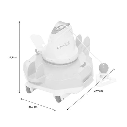  Robot Aspirateur Autonome Flowclear Aquaglide Pour Piscines à Fond Plat Jusqu'à 20m²