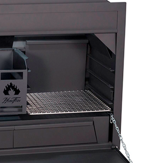  Braai - Grille Inox 50x46cm Pour Barbecue Bois