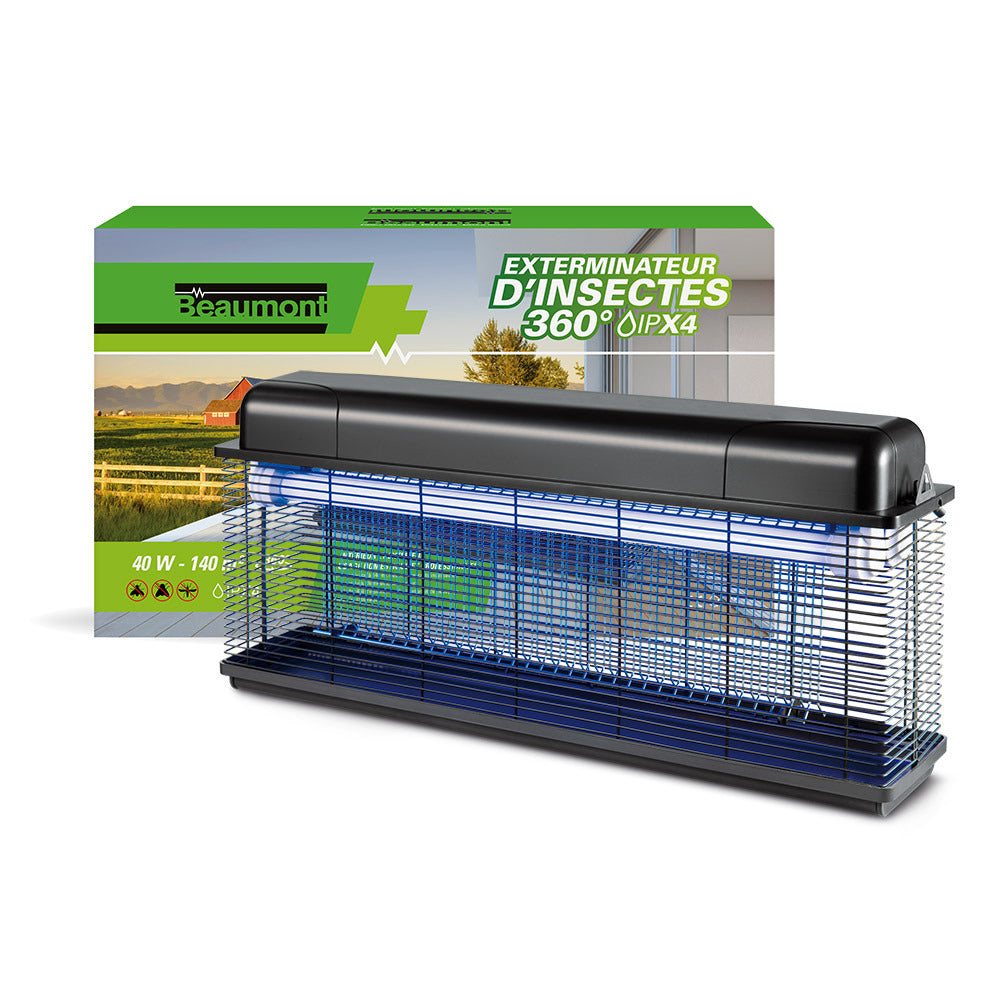 Beaumont Exterminateur Pour Insectes 30w Ipx 4 360°