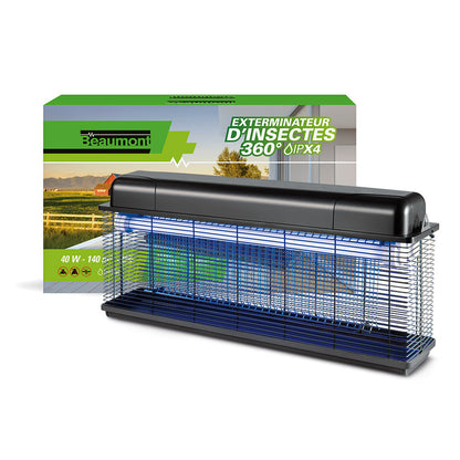 Beaumont Exterminateur Pour Insectes 30w Ipx 4 360°