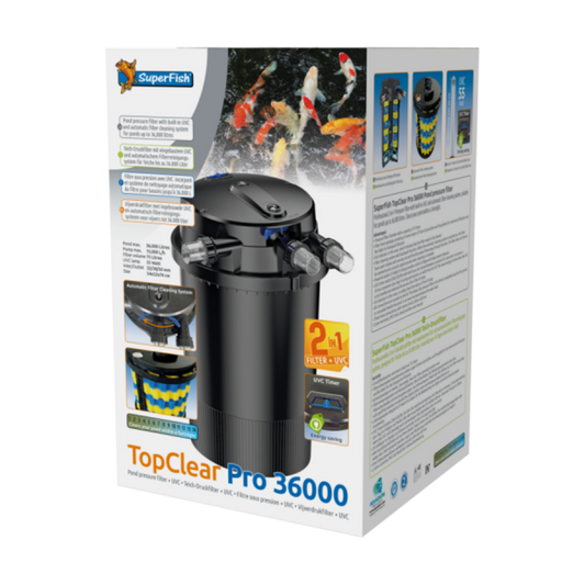  Superfish Filtre Topclear Pro 36000 Uvc55w