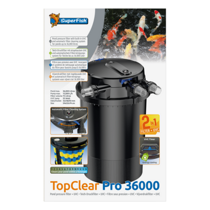  Superfish Filtre Topclear Pro 36000 Uvc55w