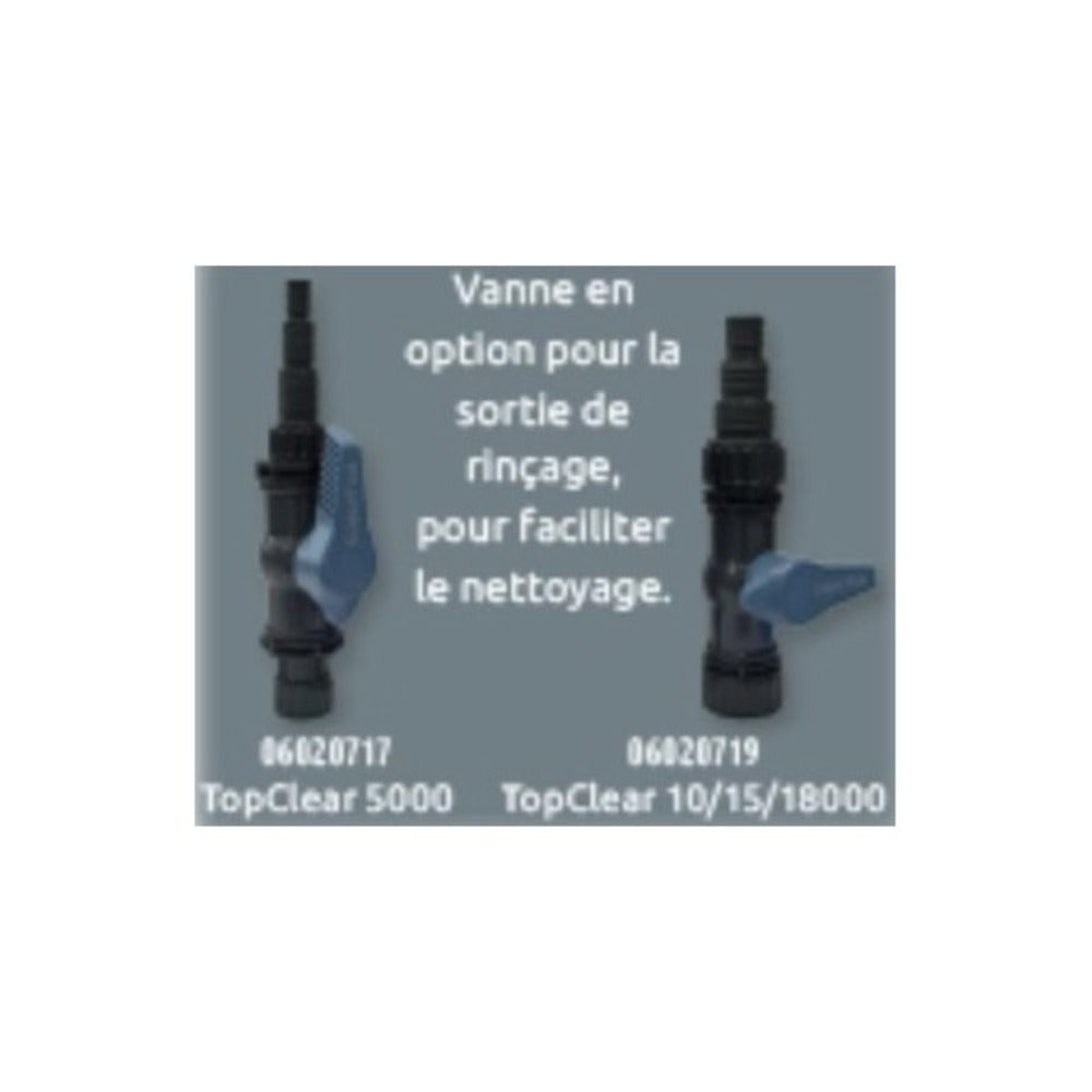 SuperFish Valve Backwash Topclear 5000 (évacuation)
