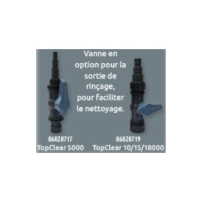 SuperFish Valve Backwash Topclear 5000 (évacuation)
