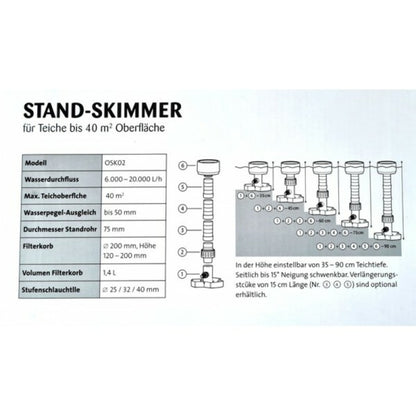  Stand Skimmer Osaga